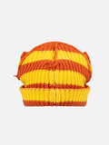LOVERBOY BY CHARLES JEFFREY CHUNKY EARS BEANIE in YELLOW ORANGE