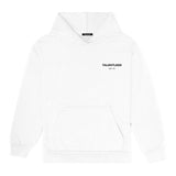 Talentless Circle Logo Hoodie White