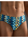 TEAMM8 Resort Wide Cut Swim Brief - Blue Mirage