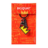 Jean-Michel Basquiat Yellow Crown Keyclip