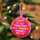 Got It All Together Needlepoint Ornament