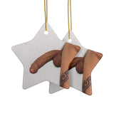 CHUCK X CULTUREEDIT GO WEST:  Ceramic Ornaments (1pc, 3pcs, 5pcs, 10pcs)