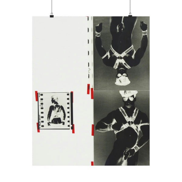 90S VINTAGE GAY PORN TRANSPARENCY Matte Vertical Poster #23