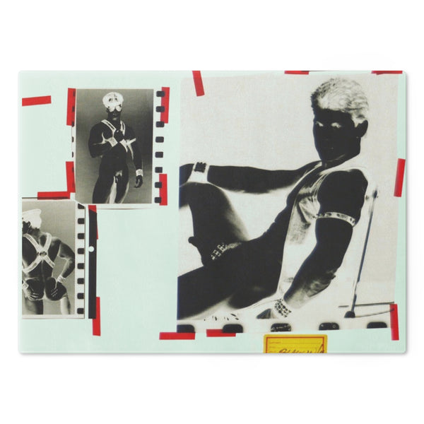 90S VINTAGE GAY PORN TRANSPARENCY Cutting Board
