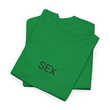 SEX TEE BY CULTUREEDIT AVAILABLE IN 13 COLORS