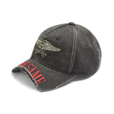 MARTINE ROSE CUT PEAK BACK CAP