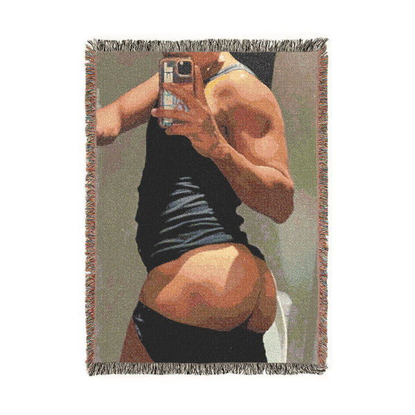 ANONYMOUS #10 Woven Blanket bY CULTUREEDIT