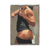 ANONYMOUS #10 Woven Blanket bY CULTUREEDIT