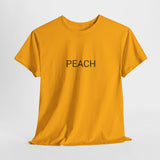 PEACH TEE BY CULTUREEDIT AVAILABLE IN 13 COLORS