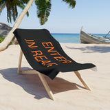 Enter in Rear Beach Towel by CULTUREEDIT