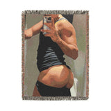 ANONYMOUS #10 Woven Blanket bY CULTUREEDIT