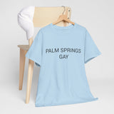 PALM SPRINGS GAY TEE BY CULTUREEDIT AVAILABLE IN 13 COLORS