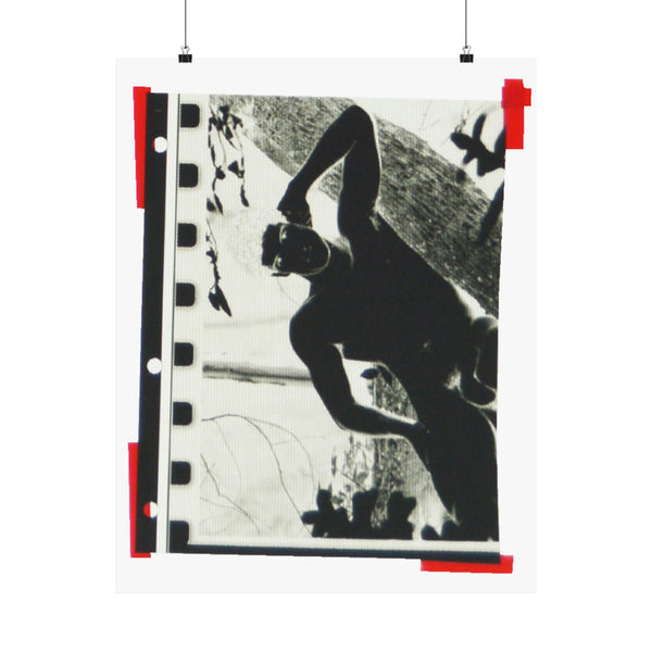 90S VINTAGE GAY PORN TRANSPARENCY Matte Vertical Poster #22