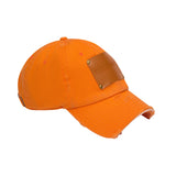 GYMNASIUM THE DISTRESSED CAP ORANGE