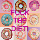 'f the Diet' Wall Artwork - Led Neon