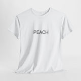 PEACH TEE BY CULTUREEDIT AVAILABLE IN 13 COLORS