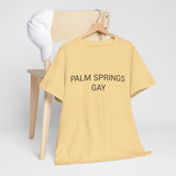 PALM SPRINGS GAY TEE BY CULTUREEDIT AVAILABLE IN 13 COLORS