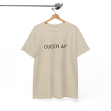 QUEER AF TEE BY CULTUREEDIT AVAILABLE IN 13 COLORS