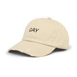 GAY Distressed Cap in 6 colors