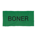 BONER Beach Towel by CULTUREEDIT