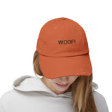 WOOF! Distressed Cap in 6 colors