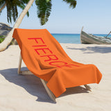 Fierce Beach Towel by CULTUREEDIT