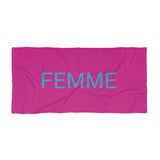 Femme Beach Towel by CULTUREEDIT