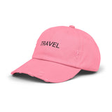 TRAVEL Distressed Cap in 6 colors
