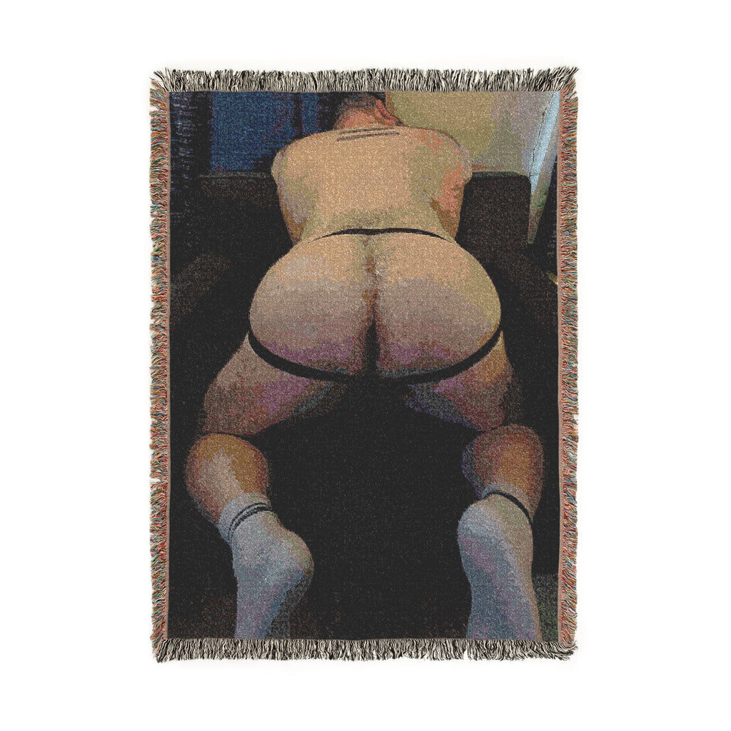 ANONYMOUS #11 Woven Blanket bY CULTUREEDIT