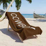 Cowboy Beach Towel by CULTUREEDIT