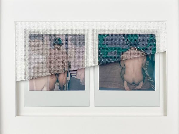 Michael Espinoza, Jonah Polaroid Diptych, 2023