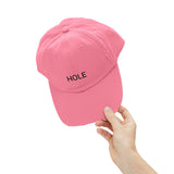 HOLE Distressed Cap in 6 colors