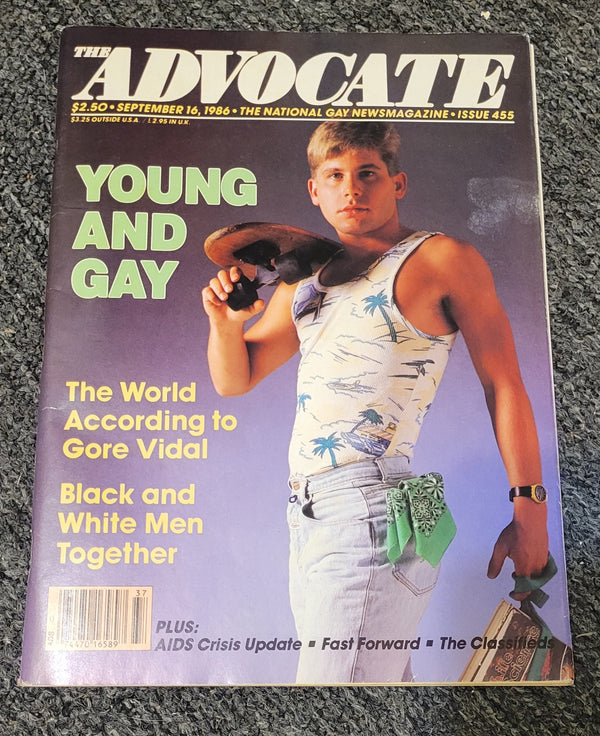 The Advocate 9/16/86 issue