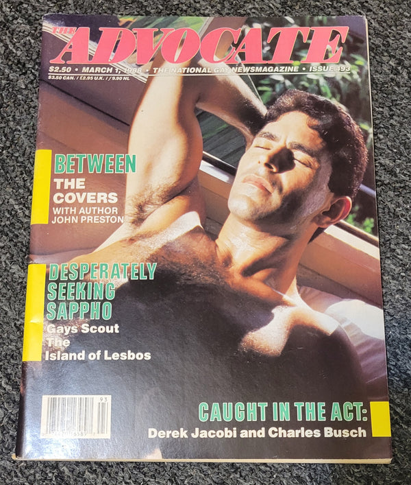 The Advocate 3/1/88 issue