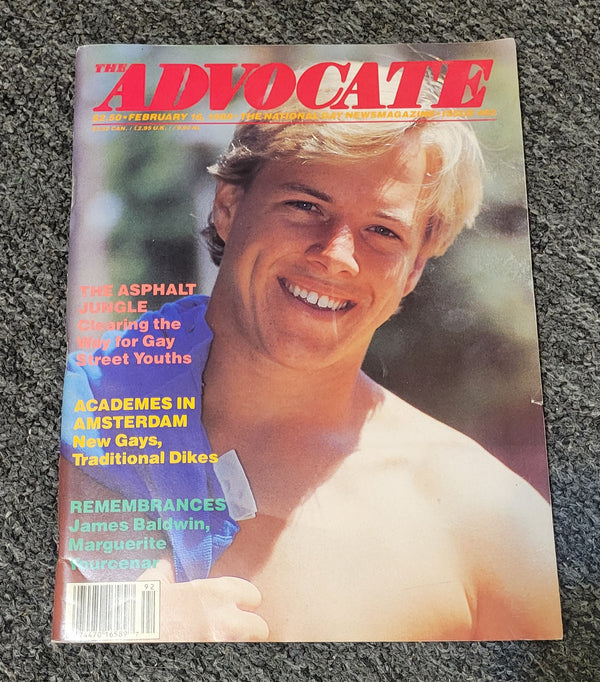 The Advocate 2/16/88 issue