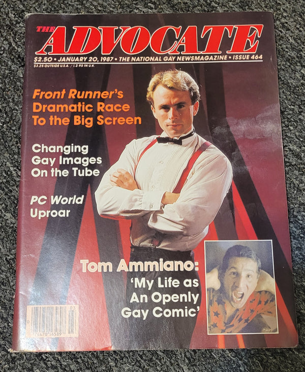 The Advocate 1/20/87 issue