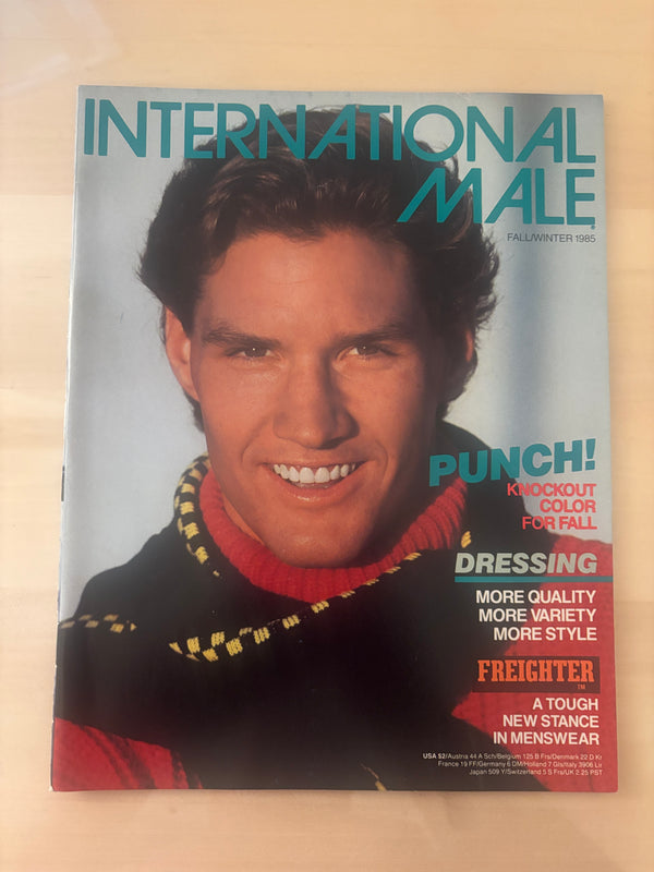 International Male, Fall/Winter 1985. Punch!