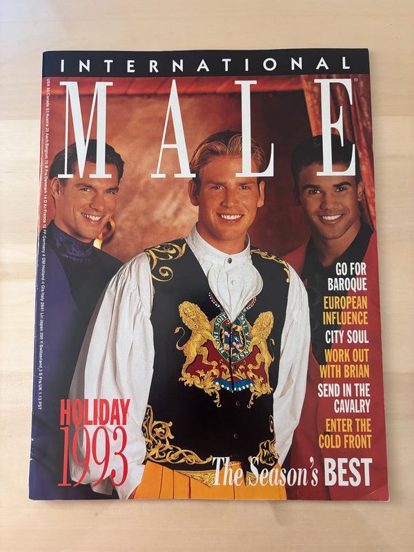 International Male, Holiday 1993. Go For Baroque!