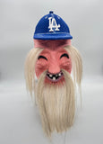 Carlos Sanchez, Ceramic mask with horse hair, 2025