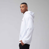 Talentless Circle Logo Hoodie White