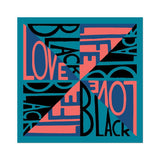 Black Light Series #6: Love Black Life By Faith Ringgold - Die-Cut Sticker