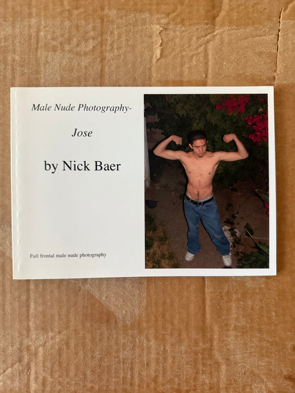 Male Nude Photography: Jose BY NICK BAER