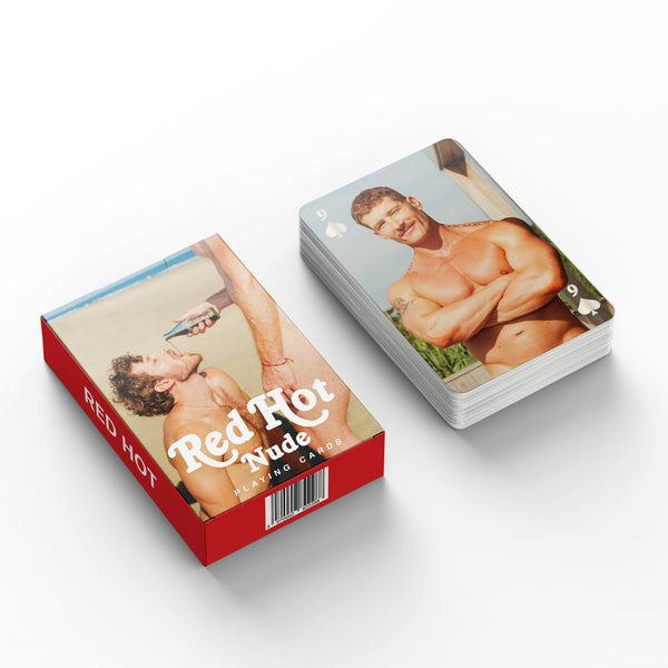 Red Hot Nude Playing Cards