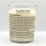 Sabrina Spellman (the Teenage Witch) Glass Votive Candle