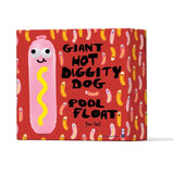 Hot Diggity Dog Pool Float X Jon Burgerman