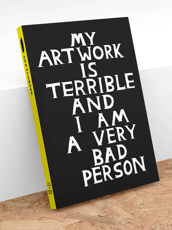 Terrible Artwork Sketchbook by David Shrigley