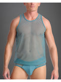 TEAMM8 Score Sheer Tank - Teal