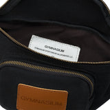 GYMNASIUM BODY BELT BAG BLACK / BROWN