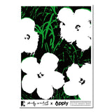 Xl Flowers By Andy Warhol - Sheet of 20 Kiss-Cut Stickers