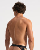 TEAMM8 Score Sheer Slim Jockstrap - Black
